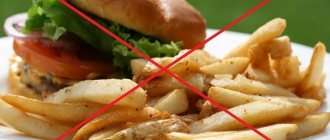 Any fried and fatty foods, fast food are not recommended for patients after a stroke